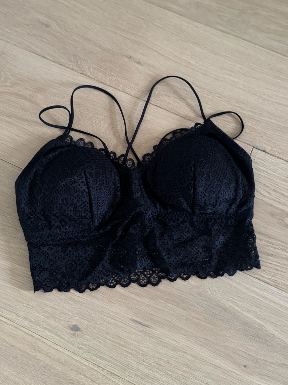 Hollister Bra black Gilly Hicks Sydney Lace size Medium